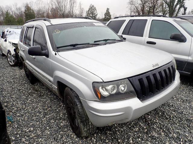 1J4GX58NX4C121284 - 2004 JEEP GRAND CHER SILVER photo 1