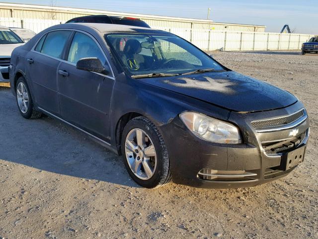 1G1ZC5E10BF367230 - 2011 CHEVROLET MALIBU 1LT BLACK photo 1