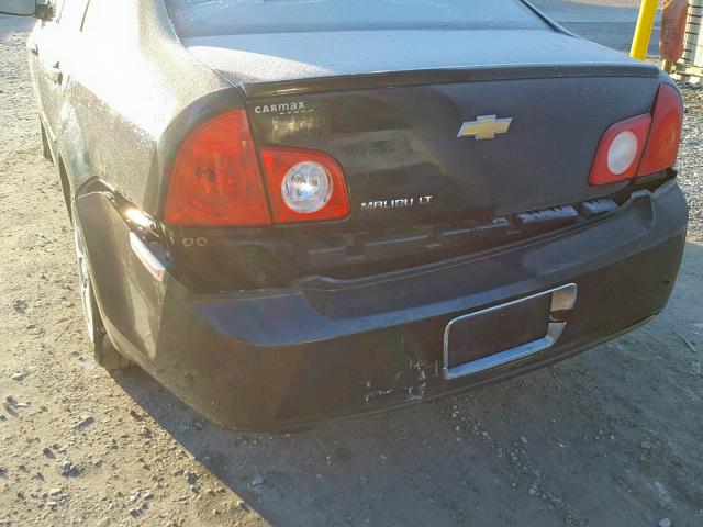 1G1ZC5E10BF367230 - 2011 CHEVROLET MALIBU 1LT BLACK photo 9