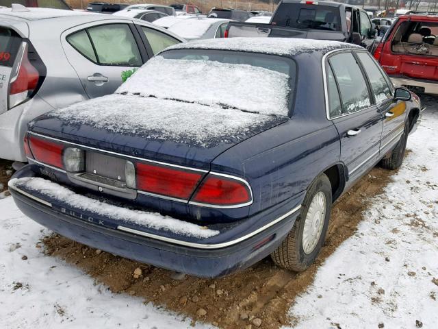 1G4HP52K8WH425997 - 1998 BUICK LESABRE CU BLUE photo 4