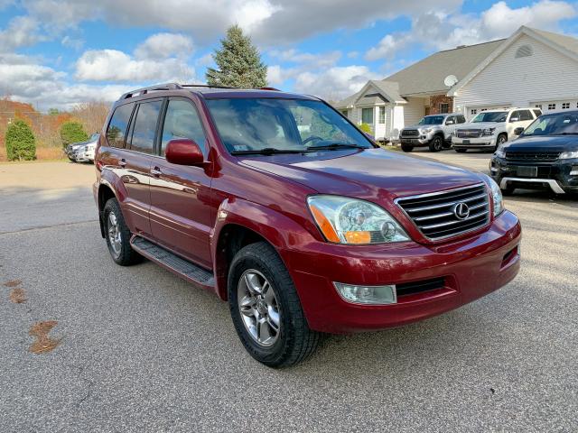 JTJBT20X480171593 - 2008 LEXUS GX 470 BURGUNDY photo 1