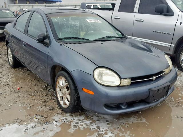 1B3AS46C51D241670 - 2001 DODGE NEON SE BLUE photo 1