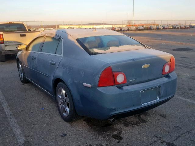 1G1ZH57B89F235723 - 2009 CHEVROLET MALIBU 1LT GREEN photo 3