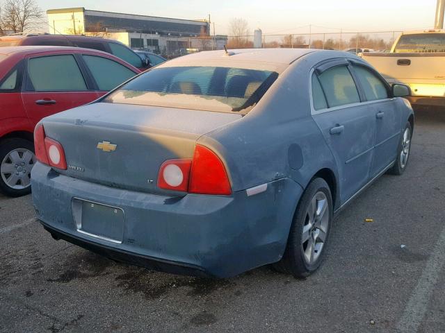 1G1ZH57B89F235723 - 2009 CHEVROLET MALIBU 1LT GREEN photo 4