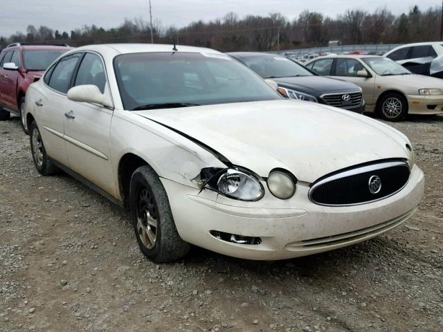 2G4WC532451224889 - 2005 BUICK LACROSSE C WHITE photo 1