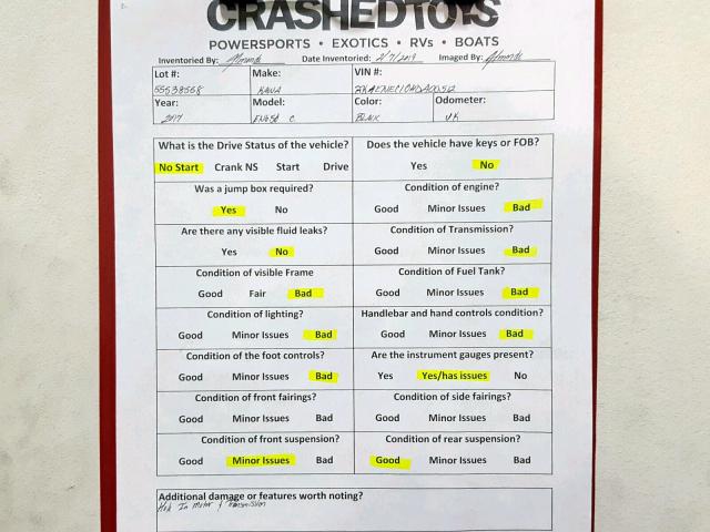 JKAENEC10HDA00512 - 2017 KAWASAKI EN650 C BLACK photo 20