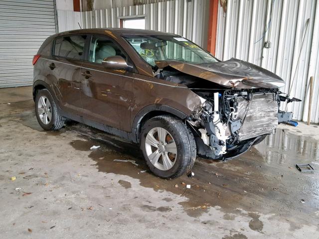 KNDPB3A24D7464464 - 2013 KIA SPORTAGE B BROWN photo 1