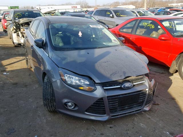 1FADP3N27EL195440 - 2014 FORD FOCUS TITA GRAY photo 1