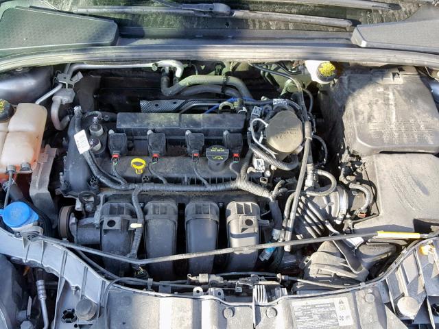 1FADP3N27EL195440 - 2014 FORD FOCUS TITA GRAY photo 7