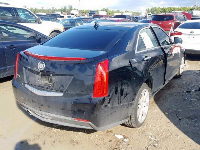 1G6AA5RA1E0111936 - 2014 CADILLAC ATS BLACK photo 4