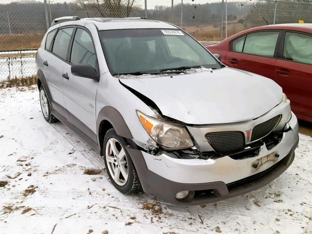 5Y2SL65868Z400122 - 2008 PONTIAC VIBE SILVER photo 1