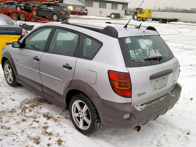 5Y2SL65868Z400122 - 2008 PONTIAC VIBE SILVER photo 3