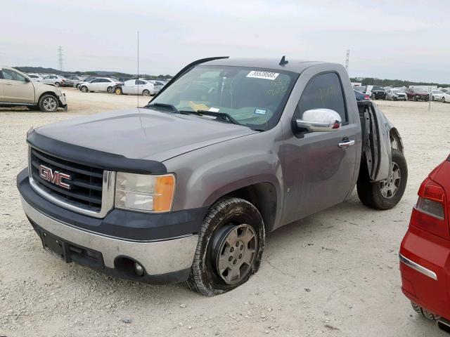 1GTEC14X87Z597902 - 2007 GMC NEW SIERRA TAN photo 2