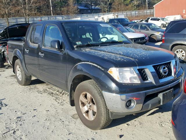 1N6AD0EV4AC447909 - 2010 NISSAN FRONTIER C BLACK photo 1