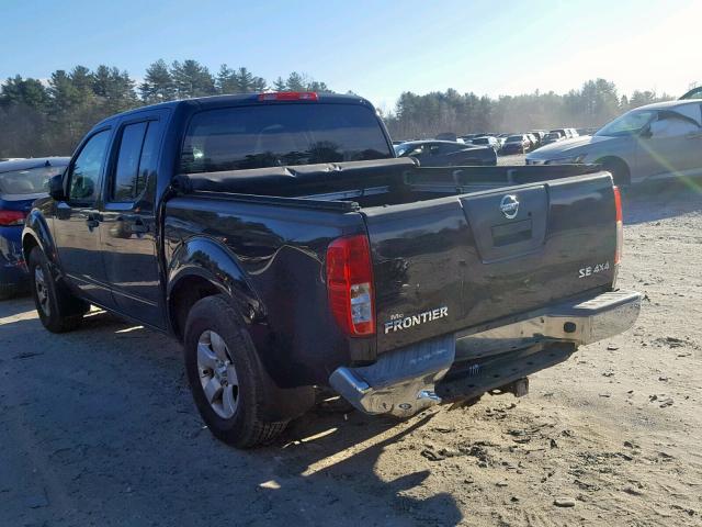 1N6AD0EV4AC447909 - 2010 NISSAN FRONTIER C BLACK photo 3