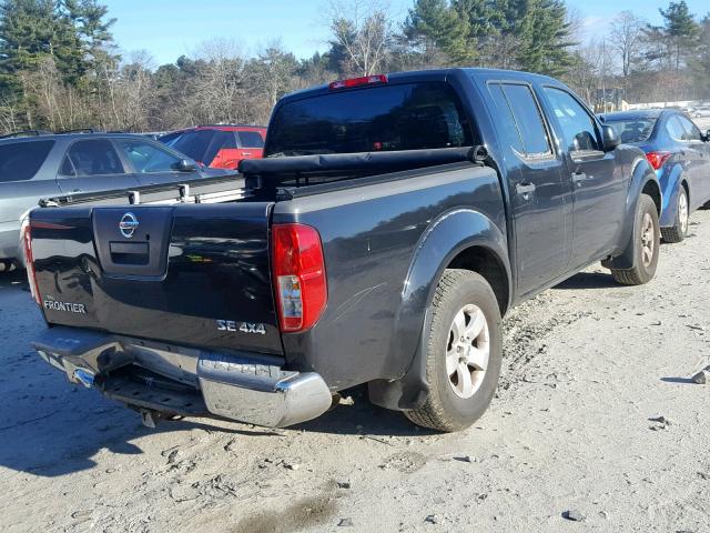 1N6AD0EV4AC447909 - 2010 NISSAN FRONTIER C BLACK photo 4