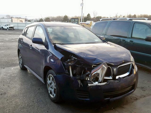 5Y2SP67029Z450979 - 2009 PONTIAC VIBE BLUE photo 1