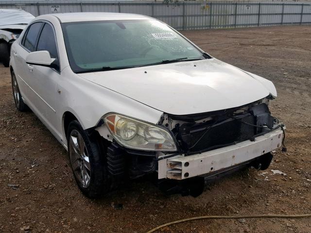 1G1ZH57B78F161239 - 2008 CHEVROLET MALIBU 1LT WHITE photo 1