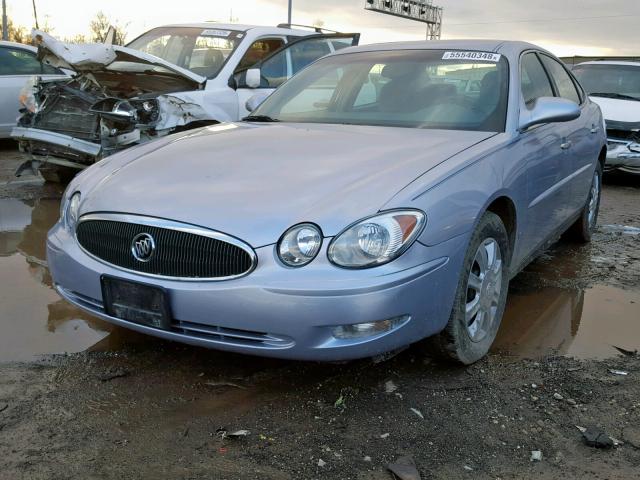 2G4WC582561162932 - 2006 BUICK LACROSSE C BLUE photo 2