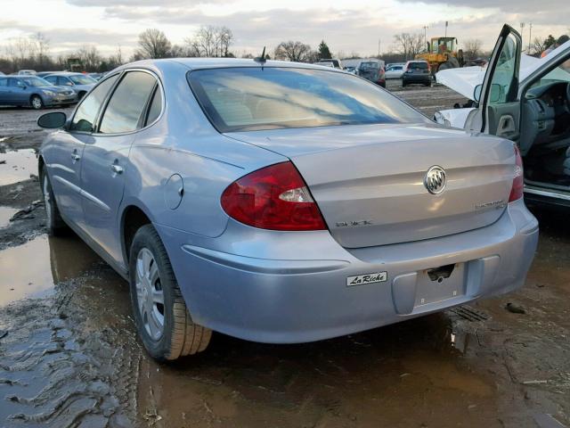 2G4WC582561162932 - 2006 BUICK LACROSSE C BLUE photo 3