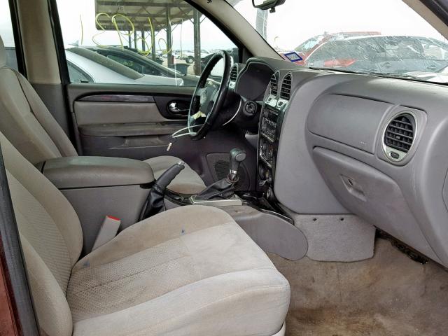 1GKDS13S472209744 - 2007 GMC ENVOY BURGUNDY photo 5