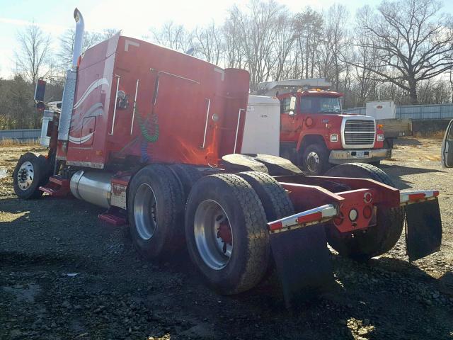 2FUPCDYB0VA705887 - 1997 FREIGHTLINER CONVENTION RED photo 3