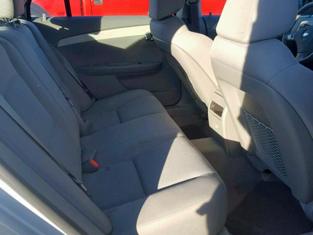 1G1ZB5E01CF138213 - 2012 CHEVROLET MALIBU LS SILVER photo 6