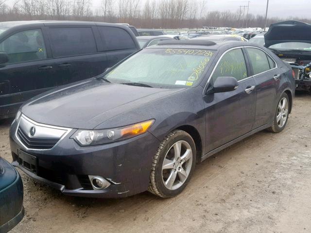 JH4CU2F6XCC014949 - 2012 ACURA TSX TECH GRAY photo 2