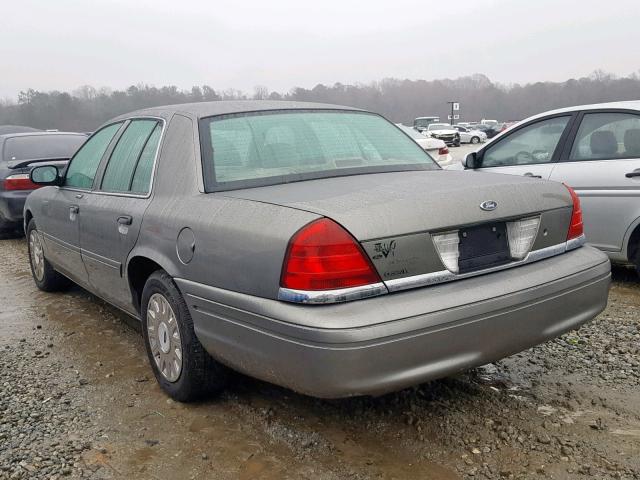 2FAFP73W44X153007 - 2004 FORD CROWN VICT GRAY photo 3