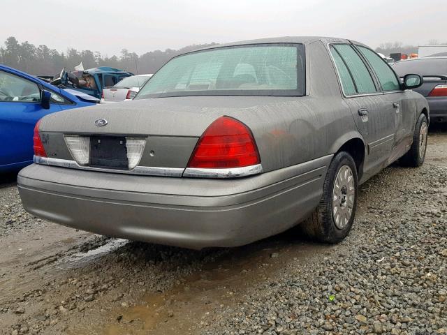 2FAFP73W44X153007 - 2004 FORD CROWN VICT GRAY photo 4