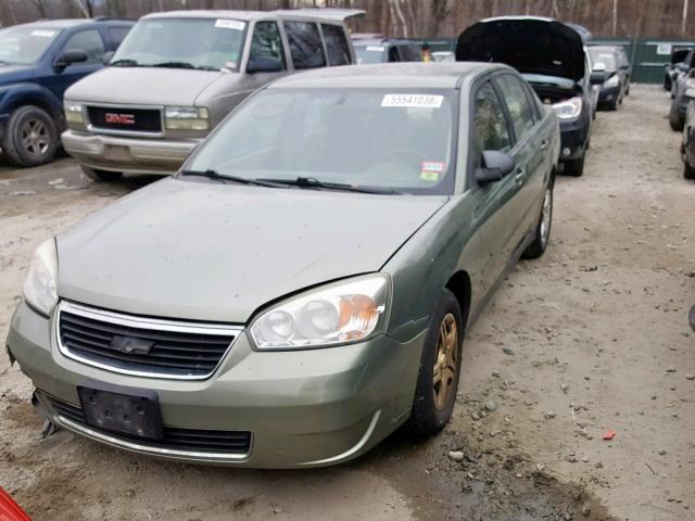 1G1ZS51FX6F261894 - 2006 CHEVROLET MALIBU LS Yaşıl foto 2