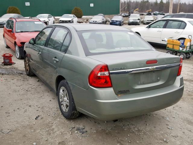 1G1ZS51FX6F261894 - 2006 CHEVROLET MALIBU LS Yaşıl foto 3