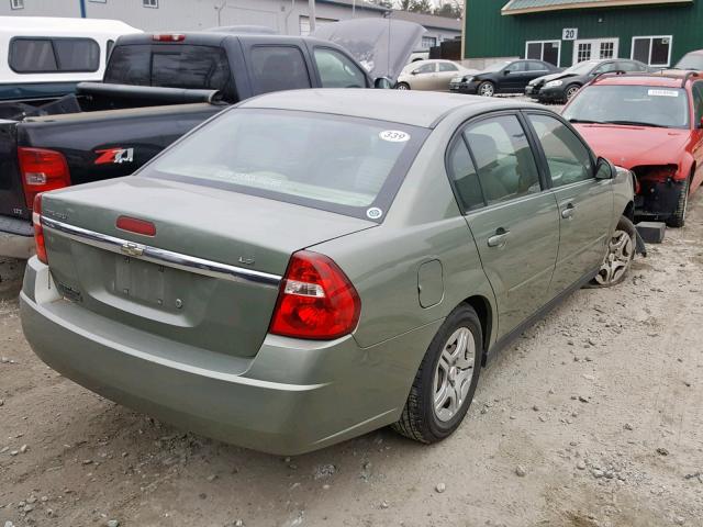 1G1ZS51FX6F261894 - 2006 CHEVROLET MALIBU LS Yaşıl foto 4