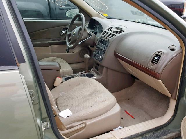 1G1ZS51FX6F261894 - 2006 CHEVROLET MALIBU LS Yaşıl foto 5
