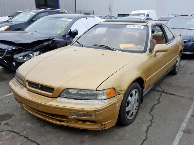 JH4KA8271MC004379 - 1991 ACURA LEGEND LS GOLD photo 2