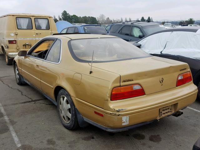 JH4KA8271MC004379 - 1991 ACURA LEGEND LS GOLD photo 3