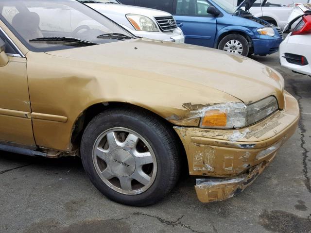 JH4KA8271MC004379 - 1991 ACURA LEGEND LS GOLD photo 9