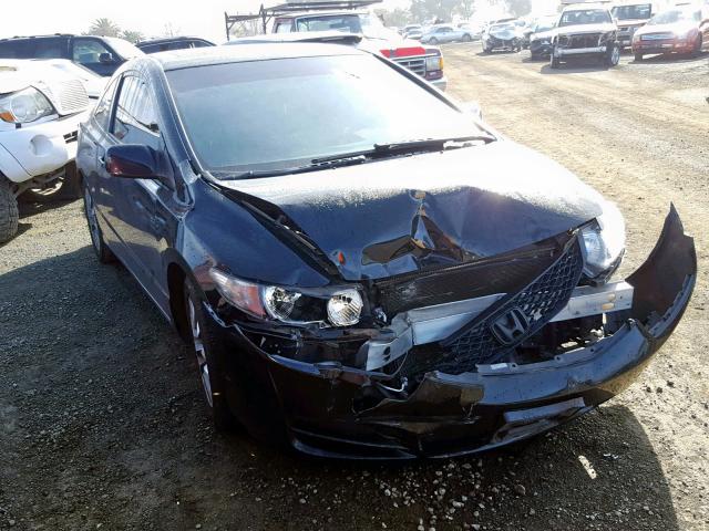 2HGFG1B97AH512182 - 2010 HONDA CIVIC EXL BLACK photo 1