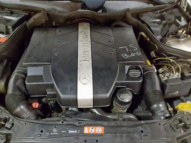 WDBRF84J65F562107 - 2005 MERCEDES-BENZ C 320 4MAT SILVER photo 7