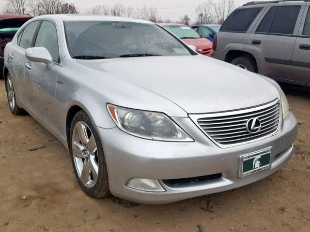 JTHBL46F975000982 - 2007 LEXUS LS 460 SILVER photo 1