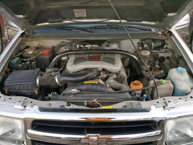 2CNBE634926944333 - 2002 CHEVROLET TRACKER LT SILVER photo 7