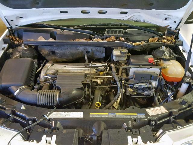 1G8AL52F94Z212577 - 2004 SATURN ION LEVEL WHITE photo 7
