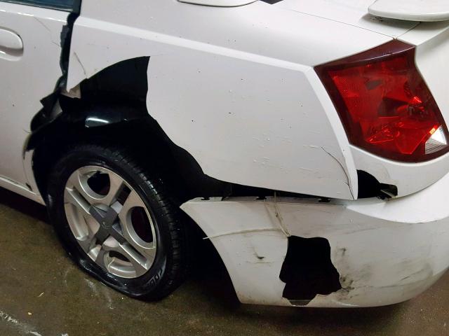1G8AL52F94Z212577 - 2004 SATURN ION LEVEL WHITE photo 9