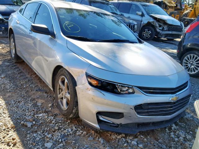 1G1ZB5ST0HF260812 - 2017 CHEVROLET MALIBU LS SILVER photo 1