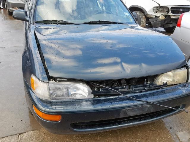 1NXBB02E1VZ529710 - 1997 TOYOTA COROLLA DX GREEN photo 9