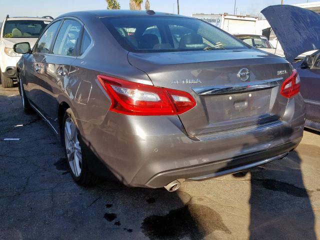 1N4BL3APXGC260420 - 2016 NISSAN ALTIMA 3.5 GRAY photo 3