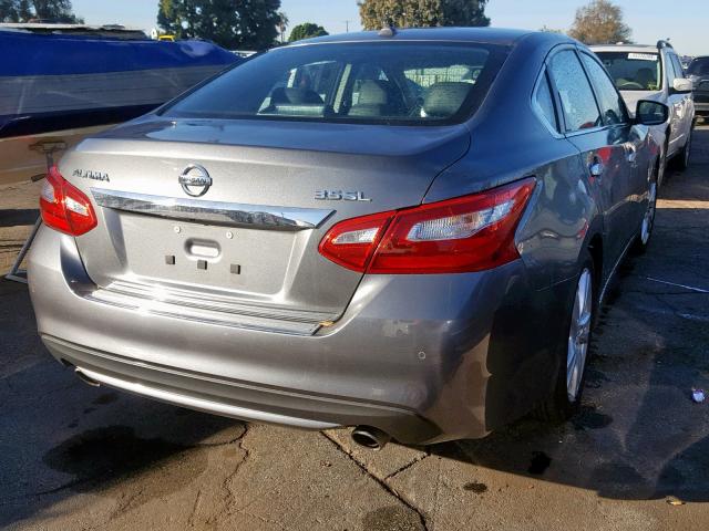 1N4BL3APXGC260420 - 2016 NISSAN ALTIMA 3.5 GRAY photo 4