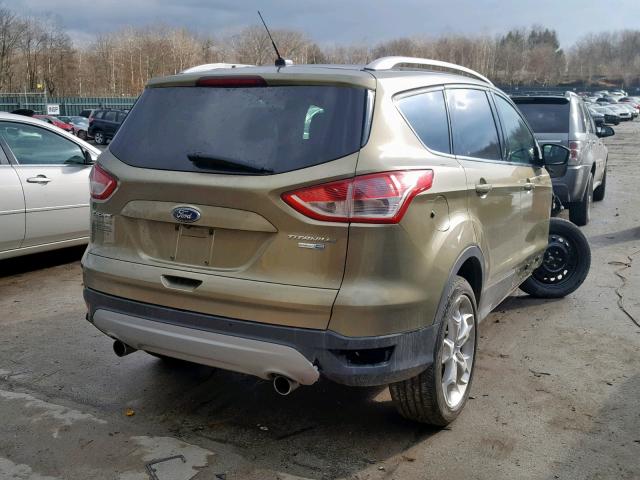 1FMCU9J92DUA26449 - 2013 FORD ESCAPE TIT GREEN photo 4