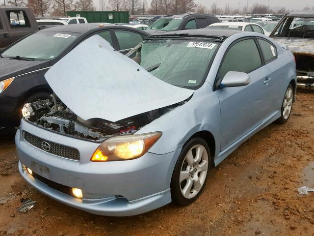 JTKDE167950041434 - 2005 TOYOTA SCION TC Mavi foto 2