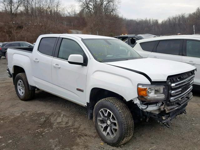 1GTG6CEN0H1264201 - 2017 GMC CANYON SLE WHITE photo 1